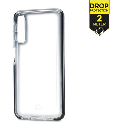 Mobilize Shatterproof Samsung Galaxy A7 (2018) Tvrdý plast Zadní kryt odolný proti nárazům - Průhledná / Černá