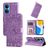 Mobigear Sunflower HONOR X7 Wallet case - Purple