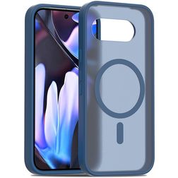 Mobigear Shockproof Google Pixel 9a MagSafe Kova Suojakuori - Sininen