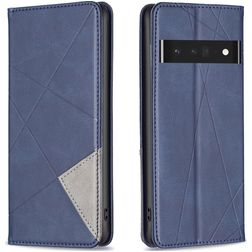 Mobigear Rhombus Slim Google Pixel 7 Pro Plånboksfodral - Blå