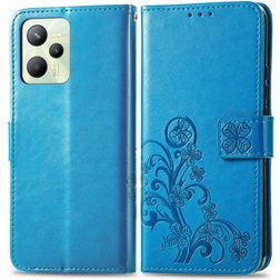 Mobigear Clover Realme C35 Wallet case - Blue