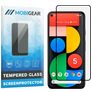 Mobigear Premium Google Pixel 5 Glas Skærmbeskytter - Case Friendly - Sort