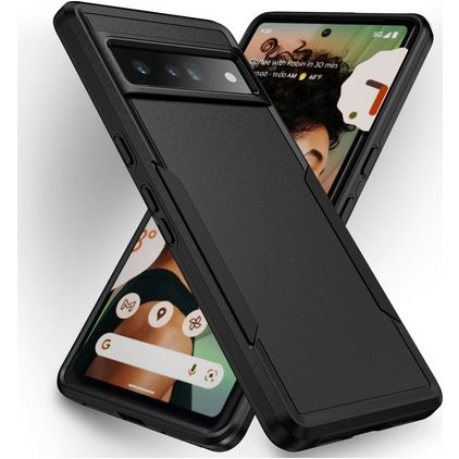 Mobigear Heavy Armor Google Pixel 7 Pro Kova Suojakuori Iskunkestävä - Musta