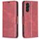 Mobigear Excellent Samsung Galaxy A55 Lompakkokotelo + Setelitasku - Punainen