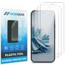 Mobigear Google Pixel 9 Pro Película de ecrã em plástico - Compatível com capas (Pack de 3)