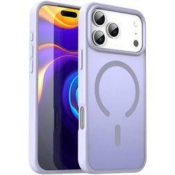 Mobigear Shockproof iPhone 17 Pro Max MagSafe Funda Plástico rígido Carcasa - Lavanda