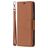 Mobigear Excellent Xiaomi Redmi Note 10 Pro Pungetui med Seddelrum - Cognac