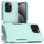Mobigear Heavy Armor iPhone 16 Pro Max Hårdt Bagsidecover Stødsikkert - Grøn