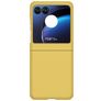 Mobigear Colors Motorola Razr 40 Ultra Funda Plástico rígido Carcasa - Amarillo