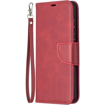 Mobigear Excellent Samsung Galaxy A52s 5G Wallet case - Red