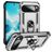 Mobigear Armor Ring Google Pixel 10 Pro XL Hardcase Back cover Antiurto con anello - Argento