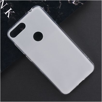 Mobigear Colors Alcatel 1S (2019) TPU flessibile Back cover - Bianco
