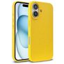 Mobigear Bio iPhone 18 Materiał ekologiczny Etui plecki - Żółty