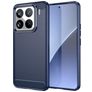 Mobigear Brushed Slim Xiaomi 15 Pro TPU flexível Capa traseira - Azul