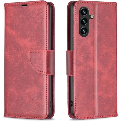 Mobigear Excellent Samsung Galaxy A56 Funda tipo libro Cartera - Rojo