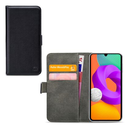 Mobilize Classic Gelly Wallet Samsung Galaxy M22 Funda tipo libro Cartera - Negro