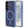 Mobiparts Hardcover Samsung Galaxy S25 MagSafe Fodral Hårdplast Skal - Satin Light Blue