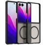 Mobigear Shockproof Samsung Galaxy Z Flip 8 MagSafe Fodral Hårdplast Skal - Svart