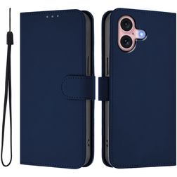 Mobigear Urban Wallet iPhone 16 Capa livro Carteira - Azul marinho
