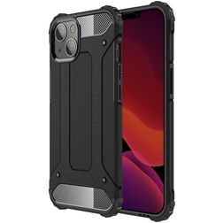 Mobigear Outdoor iPhone 13 Hårdt Bagsidecover Stødsikkert - Sort