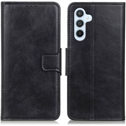 Mobigear Classy Samsung Galaxy A54 Funda tipo libro Cartera - Negro