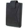 Valenta Card Case Pocket Premium Aito nahka Korttikotelo - 10 korttia - Sininen
