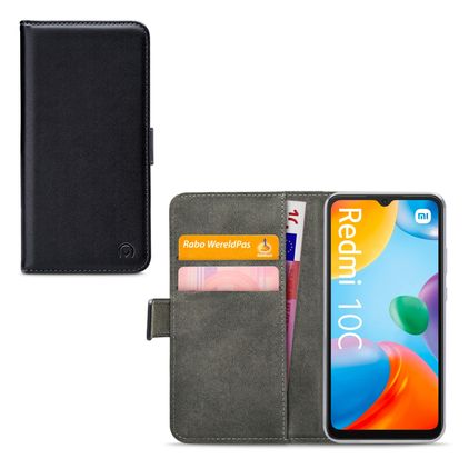 Mobilize Classic Gelly Wallet Xiaomi Redmi 10C Pungetui med Seddelrum - Sort