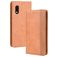 Mobigear Sensation Samsung Galaxy Xcover Pro Plånboksfodral med sedelfack - Konjak