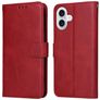 Mobigear Wallet iPhone 17 Knížkové pouzdro Peněženka - Červená