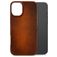 Mobilize Premium iPhone 16 Plus MagSafe Pele genuína Capa traseira - Burned Cognac