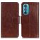 Mobigear Classy Motorola Edge 30 Etui z klapką typu portfel - Brązowy