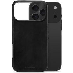 Mobilize Premium iPhone 17 Pro Max MagSafe Genuine Leather Back cover - Black