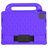 Mobigear Diamond iPad Pro 11 Inch (2021) Kids Tablet Case with Handle - Purple