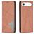 Mobigear Rhombus Slim iPhone Air Pungetui - Brun