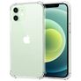 Mobigear Cushion Transparent iPhone 12 Mini Flexibel TPU Skal Stötsäkert - Transparent