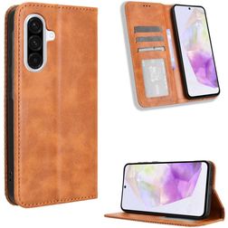 Mobigear Sensation Samsung Galaxy A56 Funda tipo libro Cartera - Marrón