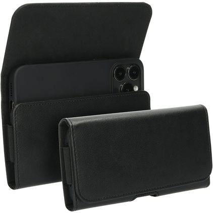 Mobiparts Classic Belt Hölster - Bältesfodral - Bältesväska - XL - Svart