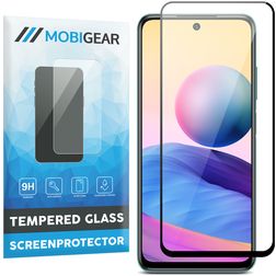 Mobigear Premium Xiaomi Redmi 10 5G Cristal templado Protector de pantalla - Compatible con fundas - Negro