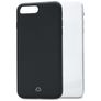 Mobilize Solid iPhone 8 Plus Silicone Back cover - Black