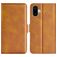 Mobigear Slim Magnet iPhone 16 Pungetui med Seddelrum - Cognac