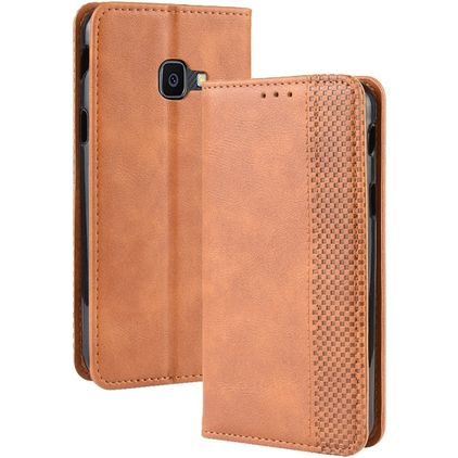 Mobigear Sensation Samsung Galaxy Xcover 4s Capa livro Carteira - Conhaque