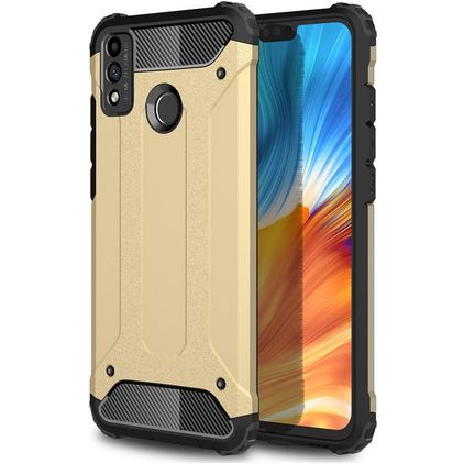 Mobigear Outdoor HONOR 9X Lite Plástico rígido Capa traseira Antichoque - Dourado