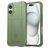 Mobigear Rugged Shield iPhone 16 Plus Fleksibel TPU Bagsidecover Stødsikkert - Grøn