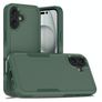 Mobigear Heavy Armor iPhone 16 Plus Hårdt Bagsidecover Stødsikkert - Grøn