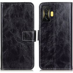 Mobigear Basic POCO F4 GT Cover a libro portafoglio - Nero