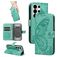 Mobigear Butterfly Samsung Galaxy S26 Ultra Cover a libro portafoglio - Verde