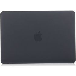 Mobigear Matte MacBook 12 pulgadas (2015-2017) Carcasa rígida para MacBook - Negro - Modelo A1534