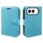 Mobigear Classic iPhone Duo Capa livro Carteira - Azul