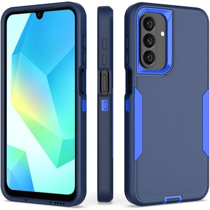 Mobigear Rugged Samsung Galaxy A16 Plástico rígido Capa traseira Antichoque - Azul escuro