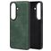 Mobiparts Classic Samsung Galaxy S26 MagSafe TPU / Pele sintética Capa traseira - Emerald Green